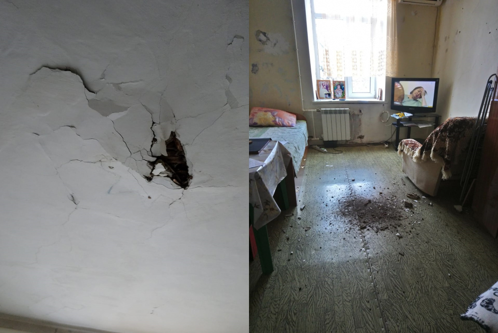 В реальности потолки рушатся, по документам – нет: злоключения новороссийцев продолжаются В реальности потолки рушатся, по документам – нет: злоключения новороссийцев продолжаются