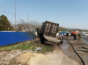 Виновник страшного пожара на АЗС во Владимировке скрывался несколько часов Виновник страшного пожара на АЗС во Владимировке скрывался несколько часов