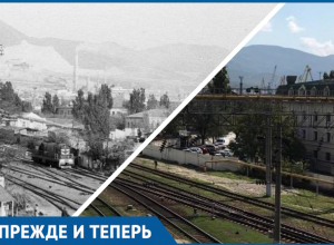 Новороссийск прежде и теперь: закрытый переезд с Элеваторной на Портовую Новороссийск прежде и теперь: закрытый переезд с Элеваторной на Портовую