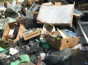 Центральный район Новороссийска продолжает тонуть в мусоре Центральный район Новороссийска продолжает тонуть в мусоре