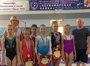 Спортивные гимнастки из новороссийской «Надежды» - одни из лучших в стране Спортивные гимнастки из новороссийской «Надежды» - одни из лучших в стране