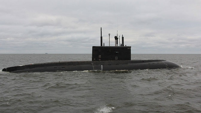 Подлодка «Новороссийск» вышла в море проводить учения Подлодка «Новороссийск» вышла в море проводить учения