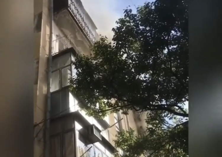 Пожар в квартире: ЧП в центре Новороссийска Пожар в квартире: ЧП в центре Новороссийска