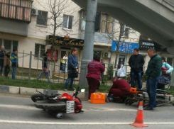 ДТП с участием мотоциклиста произошло в Новороссийске