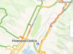 Новороссийск снова тонет в пробках: карта движения 
