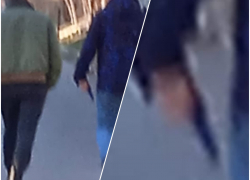 Градус повышается не только на термометрах: по Новороссийску гуляют парни с пистолетом 